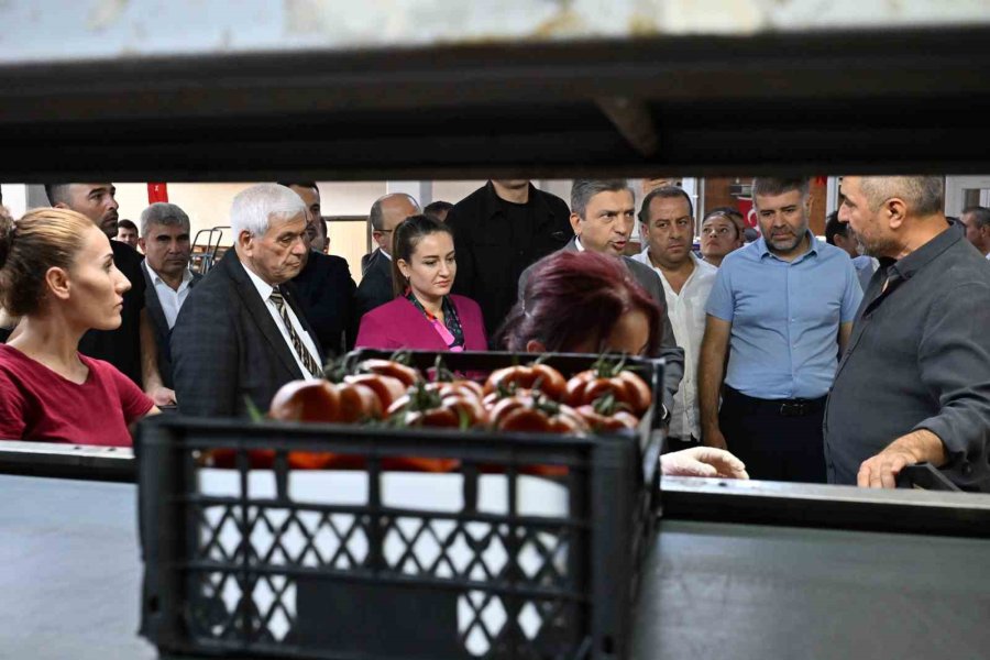 Antalya Toptancı Halleri’nin İlk 8 Ayında Yaklaşık 20 Milyar Tl İşlem Hacmine Ulaşıldı