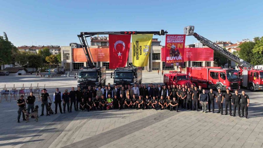 Konya Büyükşehir’den İtfaiye Haftası’nda "farkındalık" Etkinliği