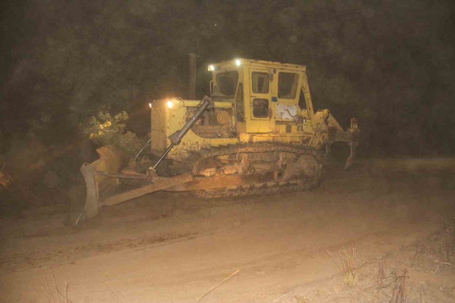 Sazlık Alanda Çıkan Yangın Ormana Sıçradı