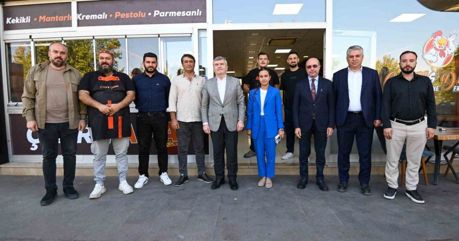 Başkan Pekyatırmacı Ve Milletvekili Akyürek Selçuklu’da Esnaf Ve Saha Gezisi Gerçekleştirdi