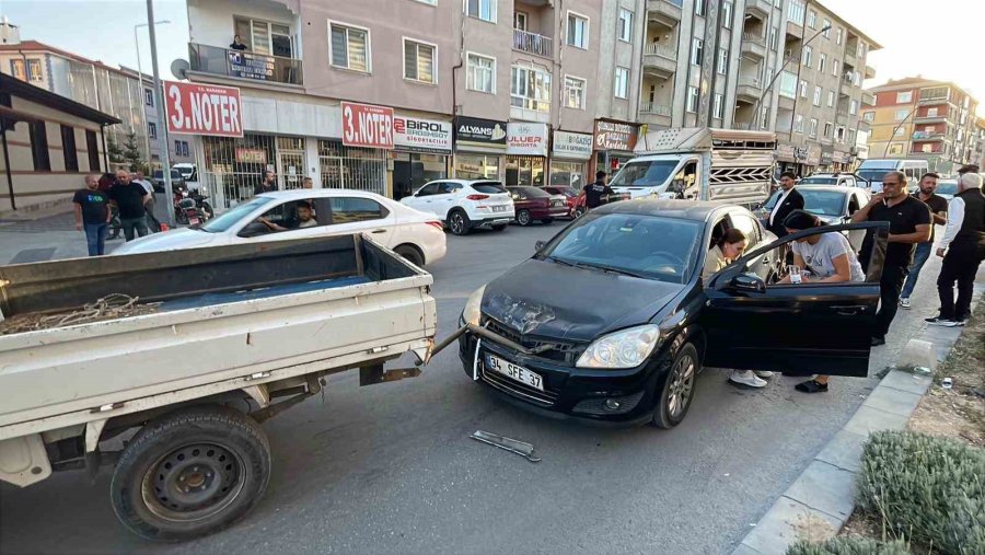 Karaman’da Zincirleme Kaza: 1 Yaralı