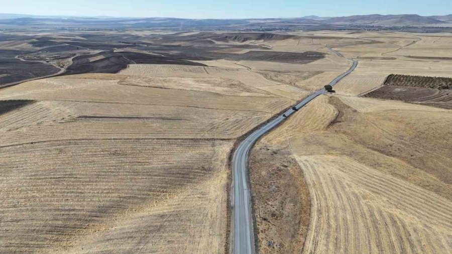 Kulu Kırkpınar İle Haymana Yeşilköy Arasındaki Yol Yapımı Tamamlandı