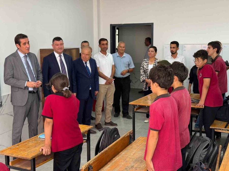 Tekmen Ortaokulunun Yeni Hizmet Binası Açıldı