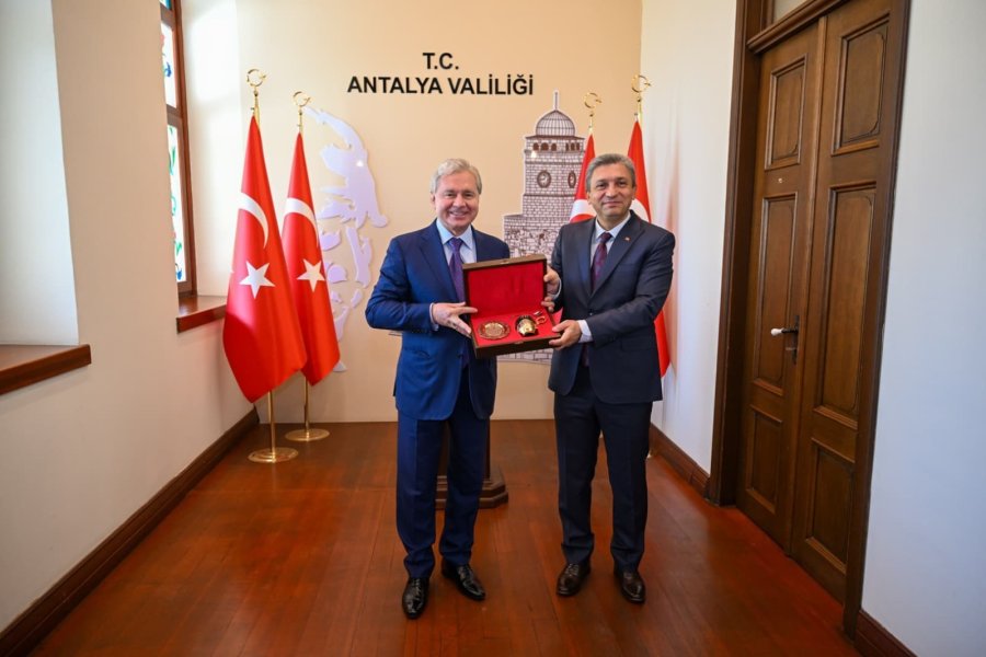 Moskova Hükümet Bakanı Çeremin: "moskova İle Antalya Arasındaki İşbirliğinin Artarak Devam Etmesini Arzuluyoruz"