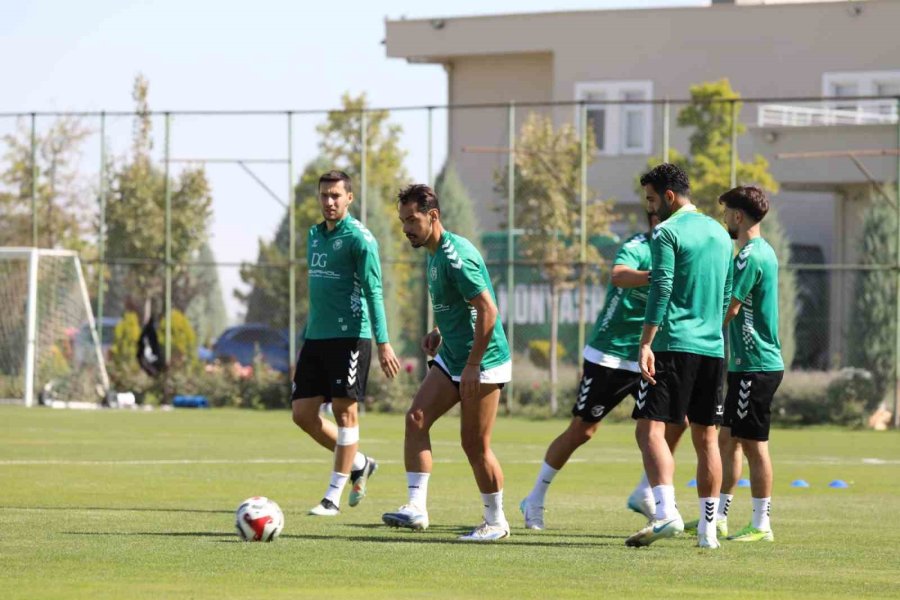 Konyaspor, Rams Başakşehir Maçının Hazırlıklarını Sürdürdü