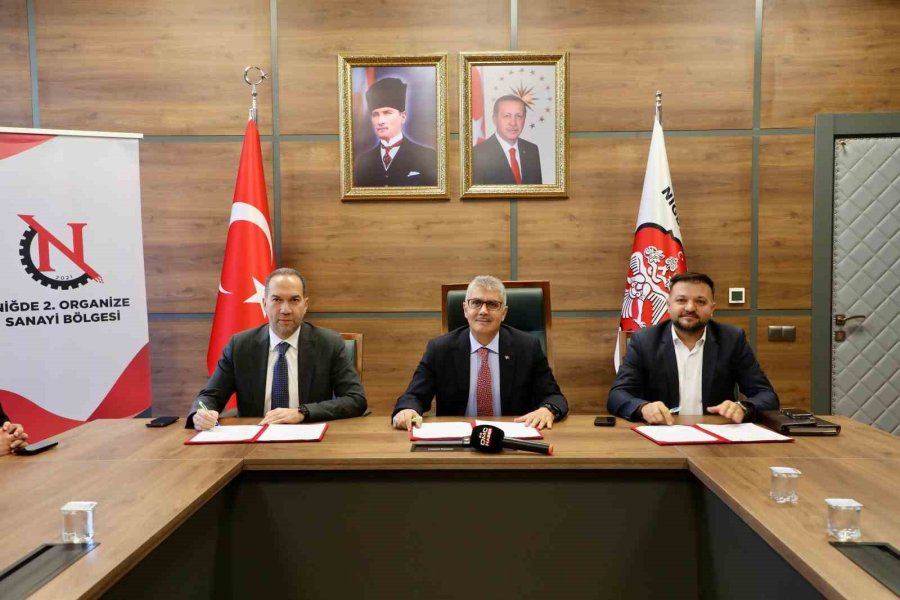 Niğde 2. Osb’de İlk Ön Tahsis Sözleşmesi İmzalandı