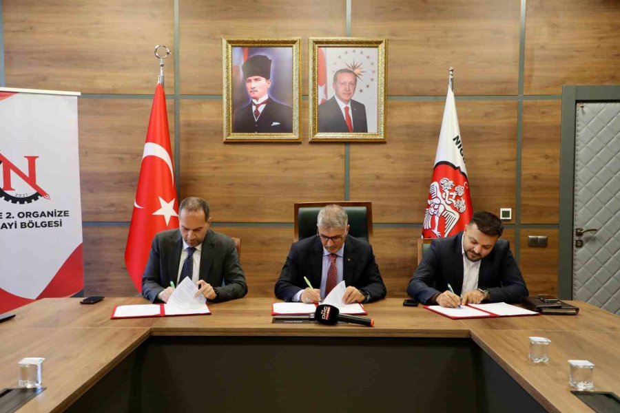 Niğde 2. Osb’de İlk Ön Tahsis Sözleşmesi İmzalandı