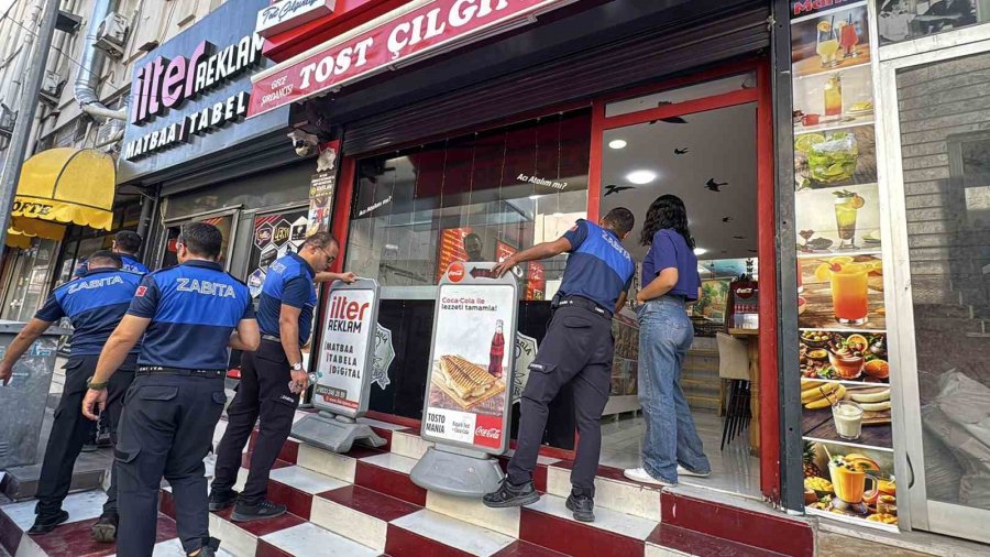 Tarsus’ta Kaldırım İşgaline Karşı Sıkı Denetim