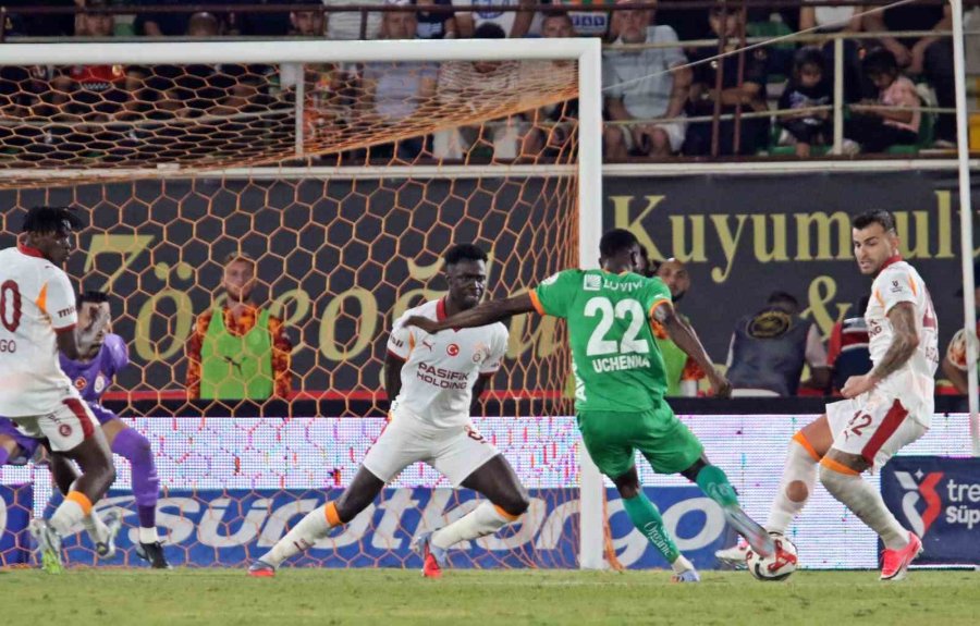 Trendyol Süper Lig: Corendon Alanyaspor: 0 - Galatasaray: 1 (maç Sonucu)