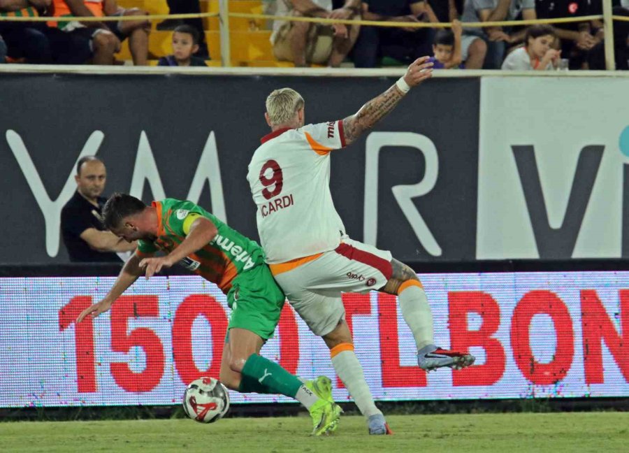 Trendyol Süper Lig: Corendon Alanyaspor: 0 - Galatasaray: 1 (maç Sonucu)