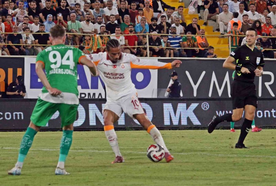 Trendyol Süper Lig: Corendon Alanyaspor: 0 - Galatasaray: 1 (maç Sonucu)