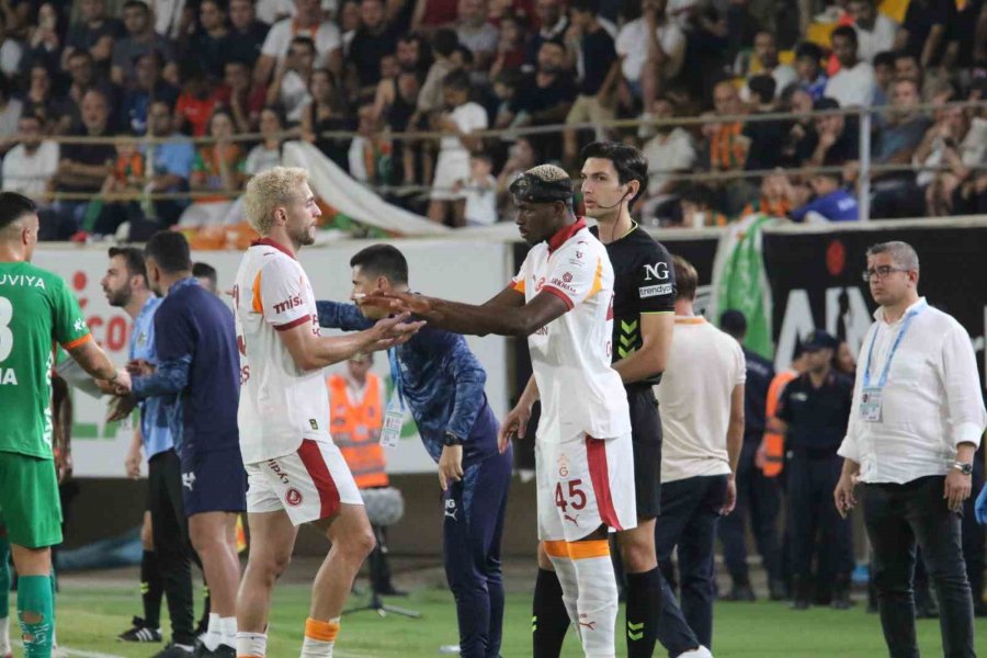 Trendyol Süper Lig: Corendon Alanyaspor: 0 - Galatasaray: 1 (maç Sonucu)