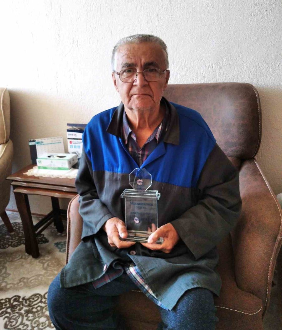 2025 İyilik Sağlık Ödülü Beyşehirli Kul Yusuf’a Verildi