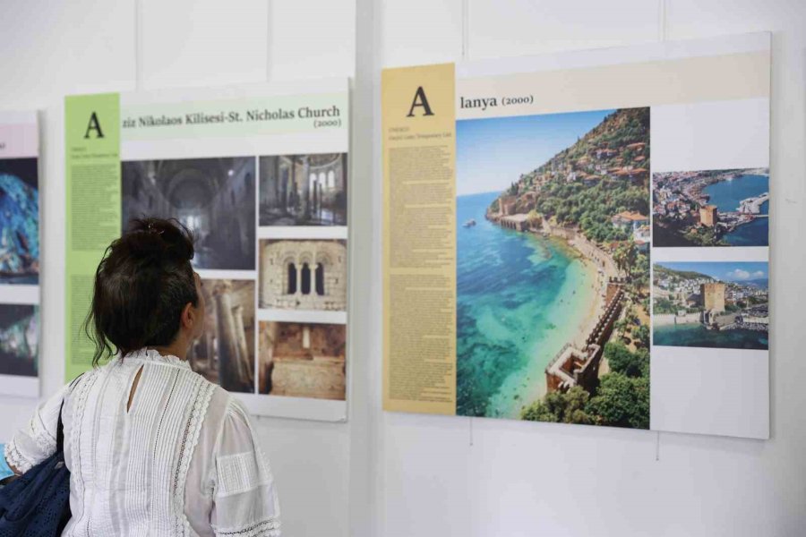 "unesco Dünya Miras Listesi’nde Antalya" Fotoğraf Sergisi Açıldı