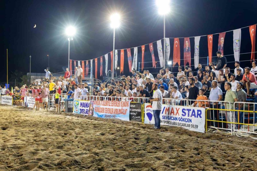 Tff Plaj Futbolu Ligi Manavgat Etabında Şampiyon Çimhan Sarılarspor Oldu