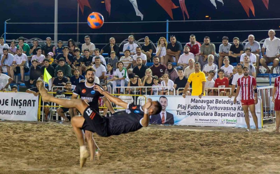 Tff Plaj Futbolu Ligi Manavgat Etabında Şampiyon Çimhan Sarılarspor Oldu