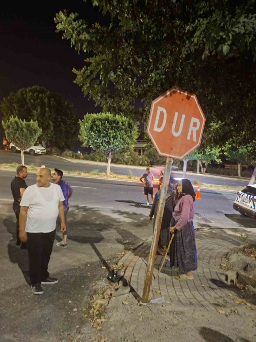 Alanya’da Otomobil İle Çarpışan Motosikletli Hayatını Kaybetti