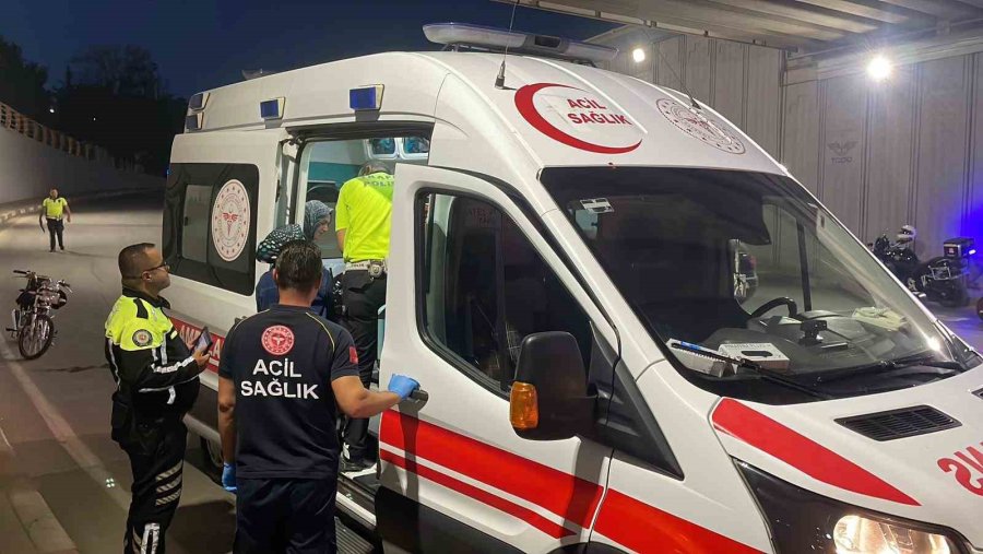 Karaman’da Motosiklet Kazası: 1 Yaralı