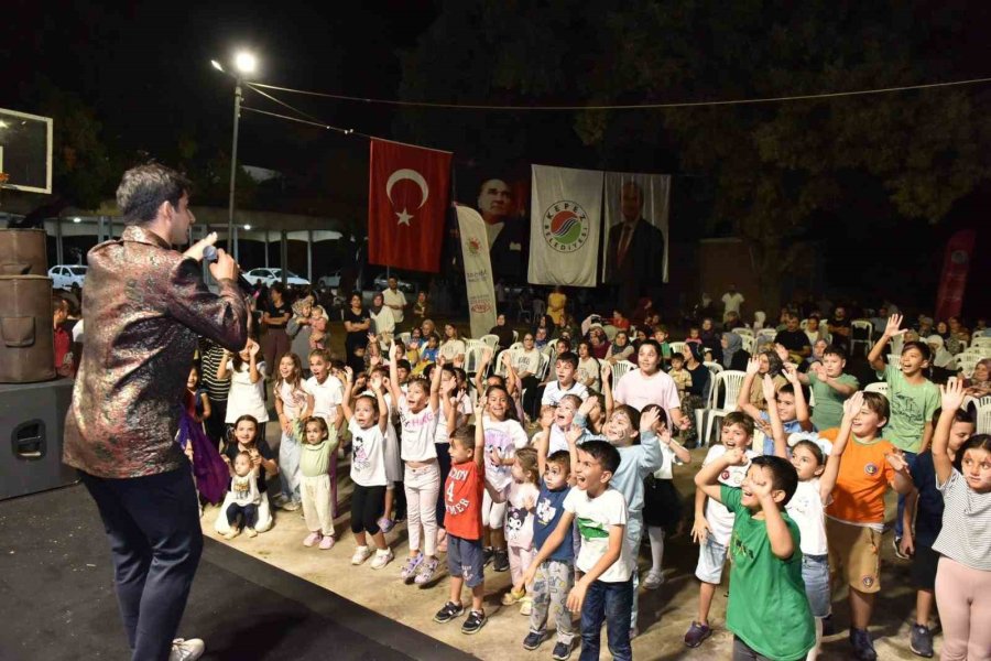 Kepez’de Çocuklar ’sahne Kepez’ İle Coştu