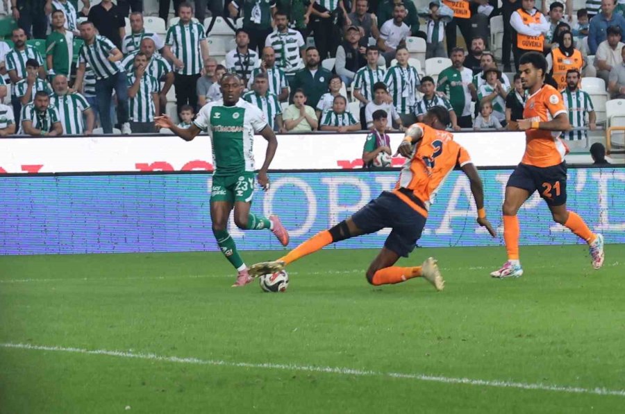 Trendyol Süper Lig: Konyaspor: 2 - Rams Başakşehir: 1 (maç Sonucu)