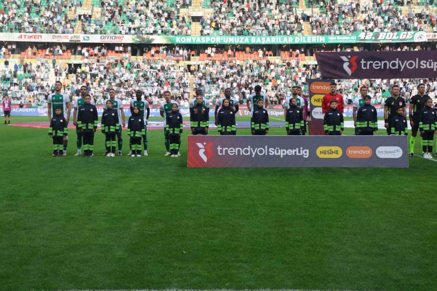 Trendyol Süper Lig: Konyaspor: 2 - Rams Başakşehir: 0 (ilk Yarı)