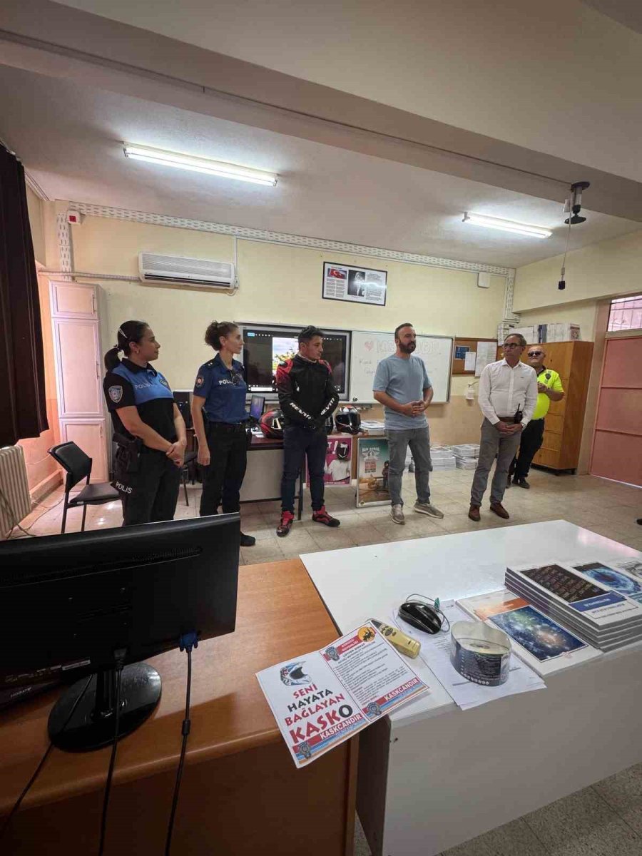 Gazipaşa’da ’kask Candır’ Semineri İlgi Gördü
