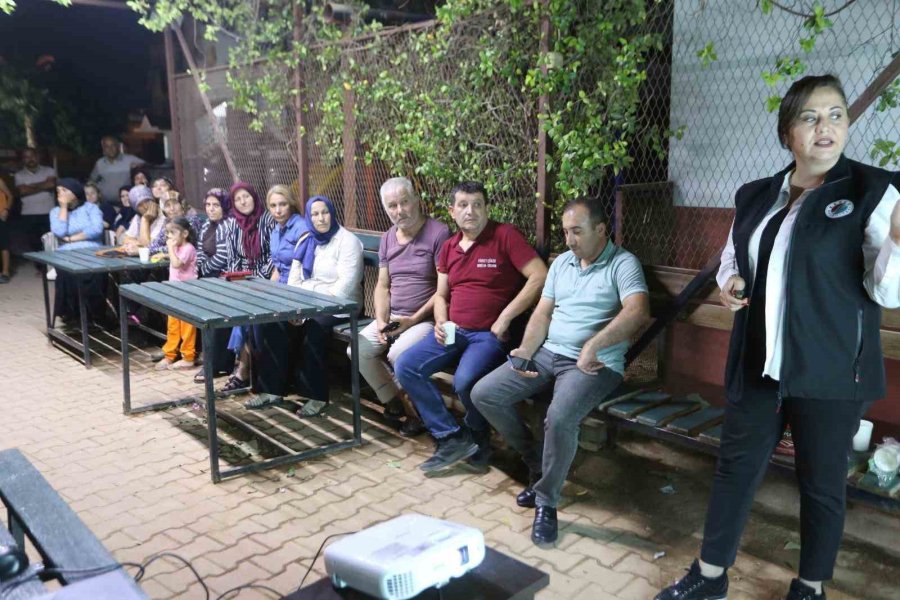 Kepez’de Site Sakinlerine Afet Farkındalık Eğitimi