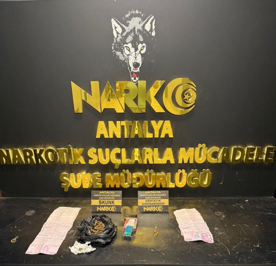 Antalya’da 1 Haftada Uyuşturucu Madde Suçundan 13 Şahıs Tutuklandı