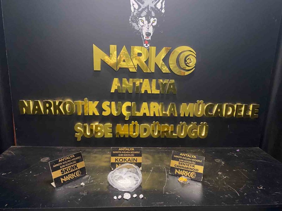 Antalya’da 1 Haftada Uyuşturucu Madde Suçundan 13 Şahıs Tutuklandı
