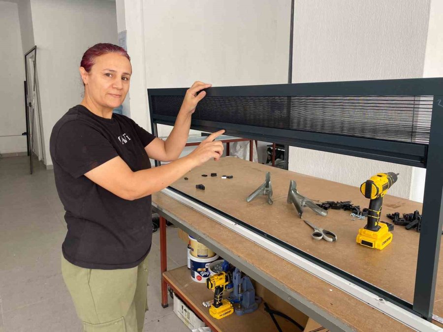 Eşi Eleman Bulamayınca Kolları Sıvadı, Sanayide 2 Yılda Usta Oldu