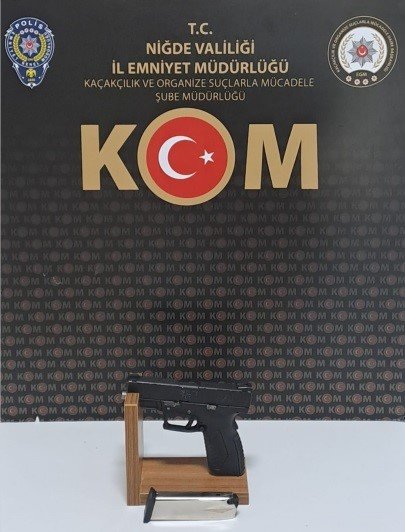 Niğde’de Ruhsatsız Silah Operasyonu: 2 Tutuklama