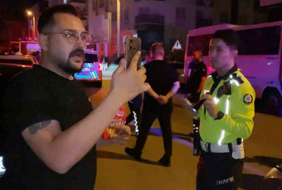 "artistlik Yapıyorum" Dedi, Kraker Yiyip Polise Zor Anlar Yaşattı