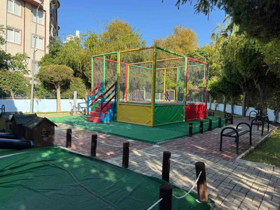 Alanya’da Balon Park Yenilenerek Hizmete Sunuldu