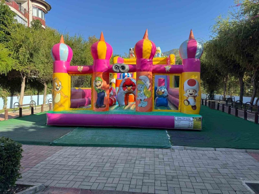 Alanya’da Balon Park Yenilenerek Hizmete Sunuldu