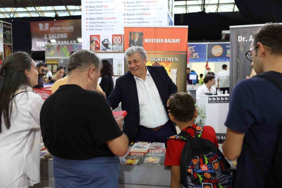 15. Antalya Kitap Fuarı 3 Ekim’de Başlıyor