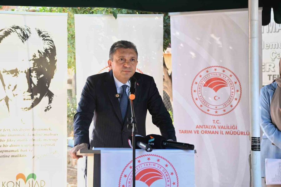 Konyaaltı’nda Coğrafi İşaretli Ürünler Tanıtıldı