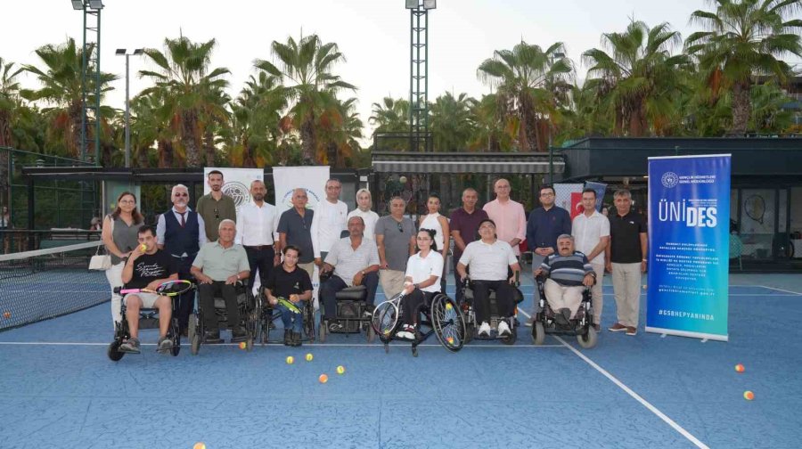 Alanya’da Tenis İle Yeni Başlangıçlar Projesi Tanıtıldı