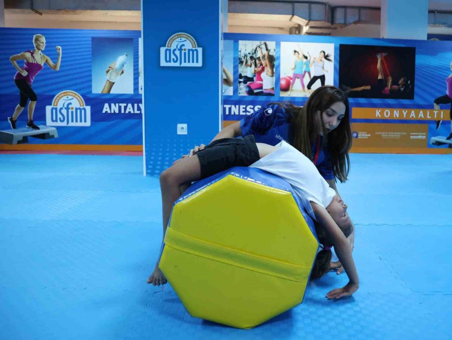 Asfim’de Çocuklar Sporla Büyüyor