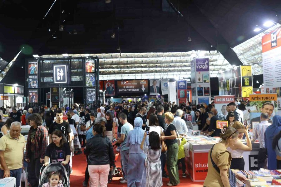 15. Antalya Kitap Fuarı 3 Ekim Cuma Günü Açılıyor