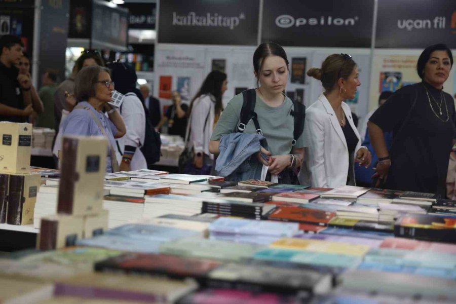 15. Antalya Kitap Fuarı 3 Ekim Cuma Günü Açılıyor