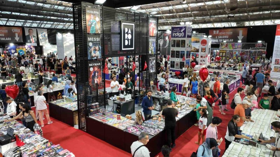 15. Antalya Kitap Fuarı 3 Ekim Cuma Günü Açılıyor