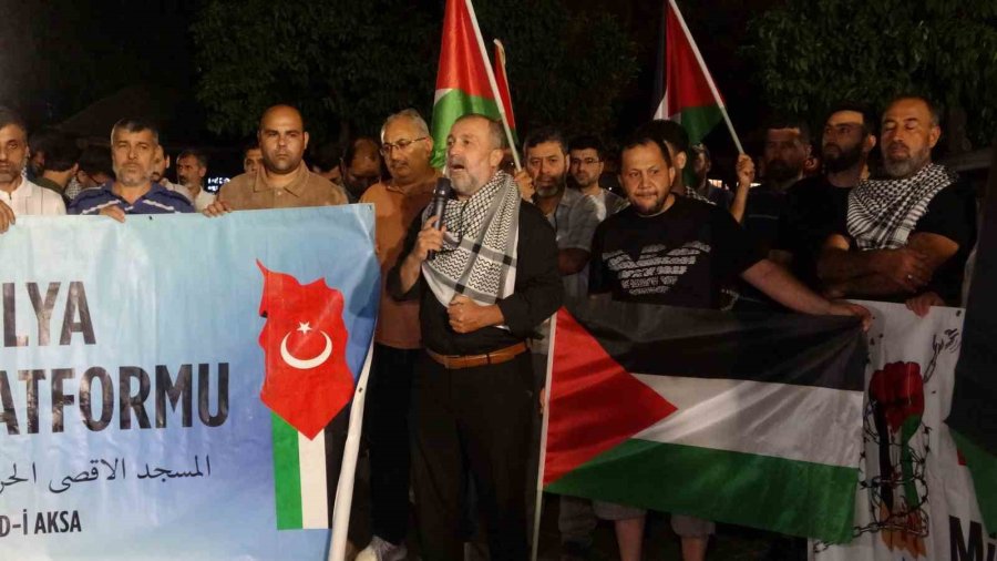 Antalya’da İsrail’in Küresel Sumud Filosu’na Müdahalesine Tepki