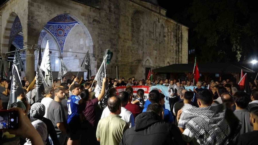 Antalya’da İsrail’in Küresel Sumud Filosu’na Müdahalesine Tepki