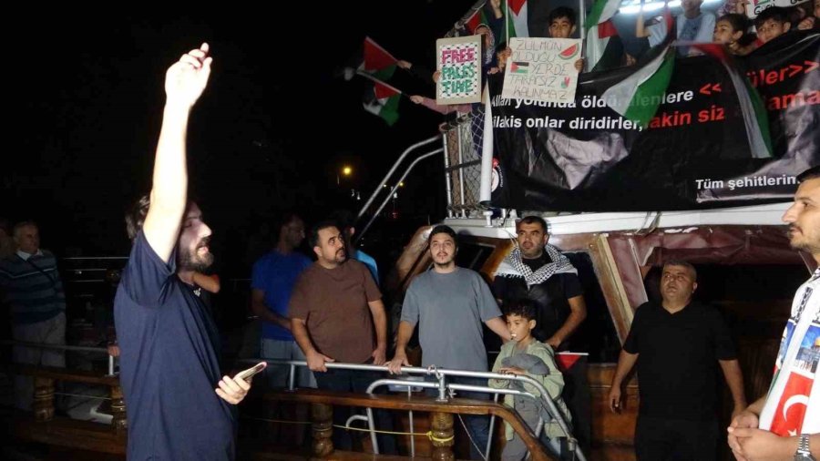 Antalya’da İsrail’in Küresel Sumud Filosu’na Müdahalesine Tepki