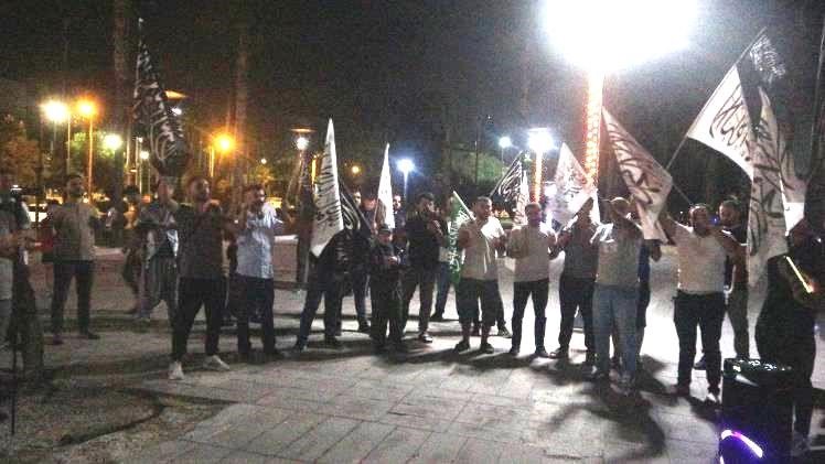 İsrail’in Küresel Sumud Filosuna Saldırısı Mersin’de Protesto Edildi