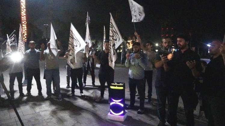 İsrail’in Küresel Sumud Filosuna Saldırısı Mersin’de Protesto Edildi