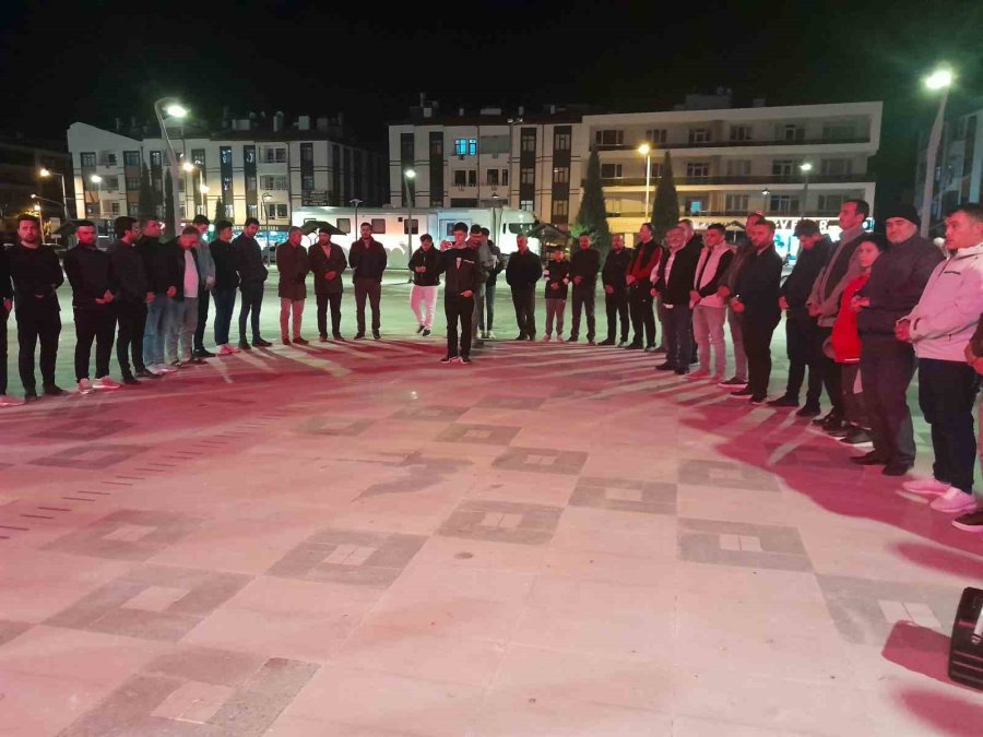 Karapınar’dan Sumud Filosu’na Destek