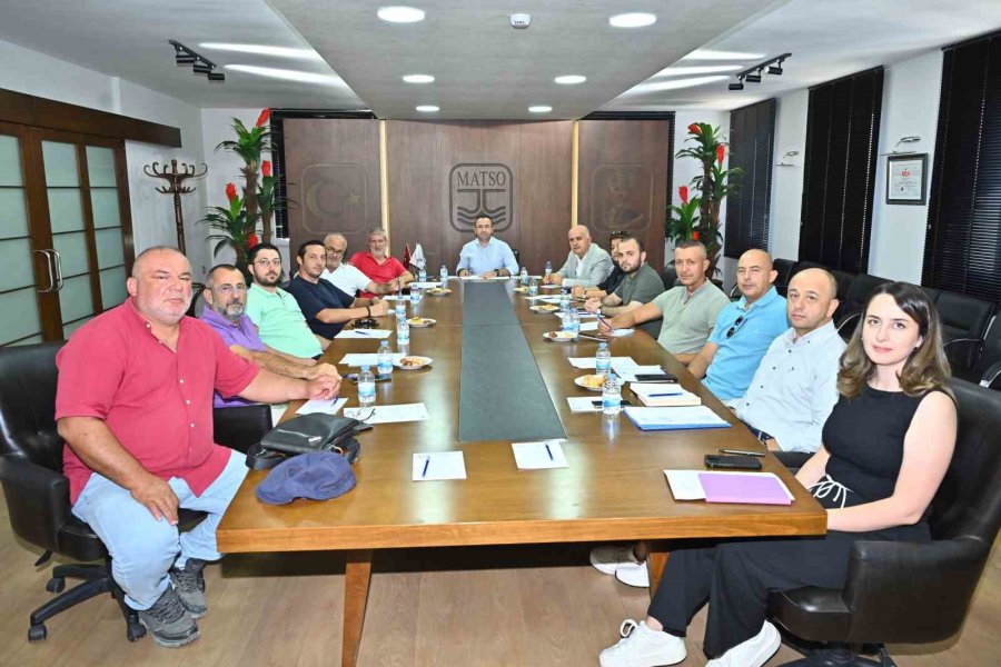 Matso’da Zeytinyağı Fabrikası İşletmelerinin Sorun Ve Talepleri Masaya Yatırıldı