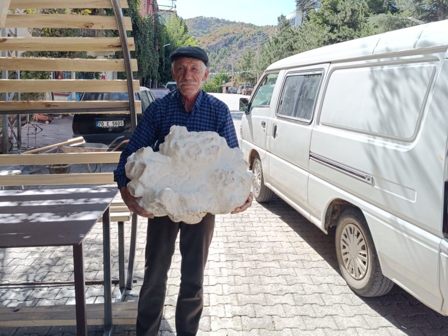 Konya’da 19 Kiloluk Dev Mantar Bulundu