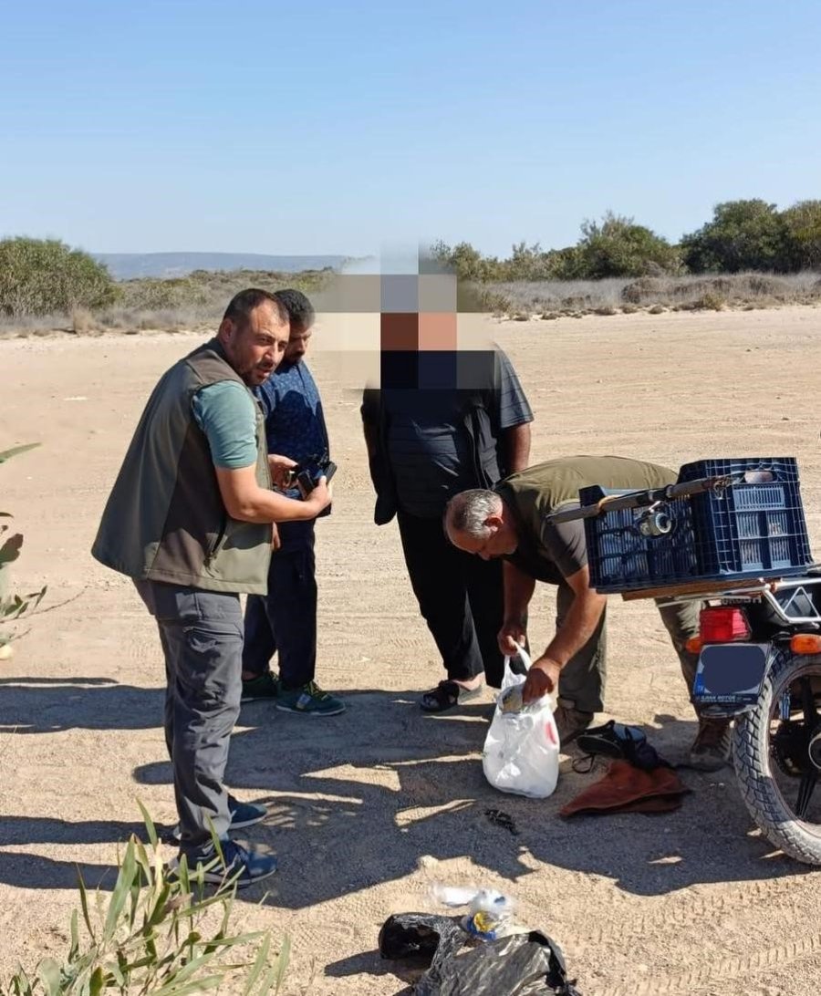 Mersin’de Kaçak Yırtıcı Kuş Avcılığı Yapan 4 Kişiye 143 Bin Lira Ceza Kesildi
